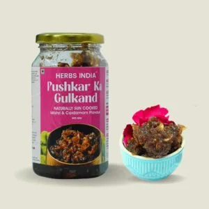 Pushkar Ka Gulkand- With Added Mishri & Cardamom -500gm