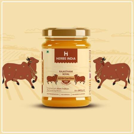 Rajasthani Royal A2 Gir Cow Ghee-500ml